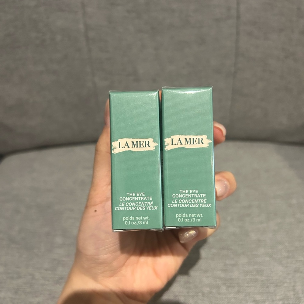 La Mer The Eye concentrate sample set